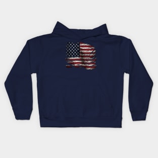 American flag Kids Hoodie